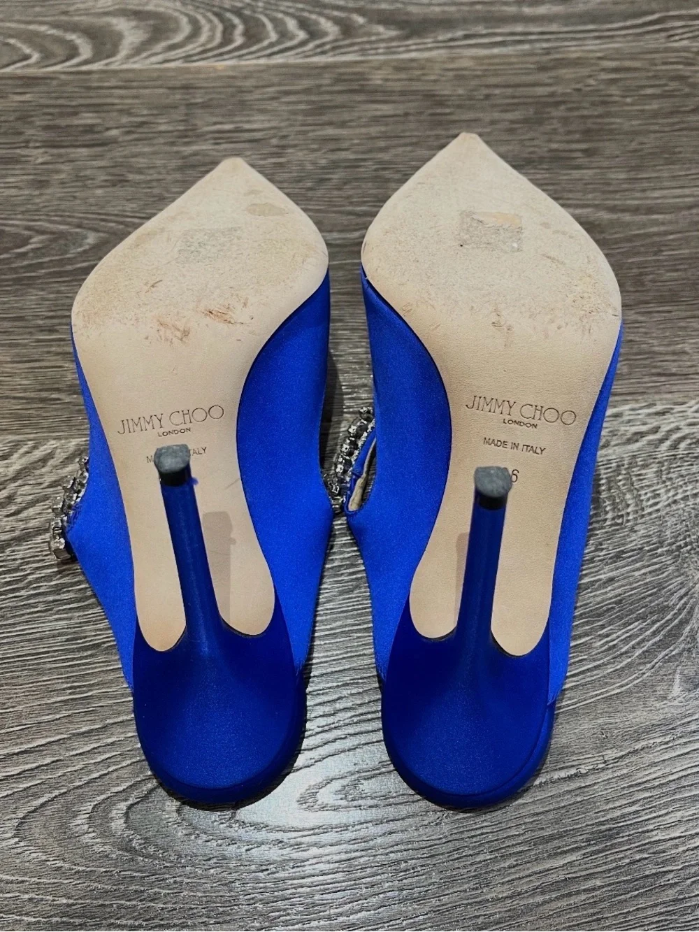 Jimmy Choo Bing 100mm Sz 36 - Picture 6 of 10